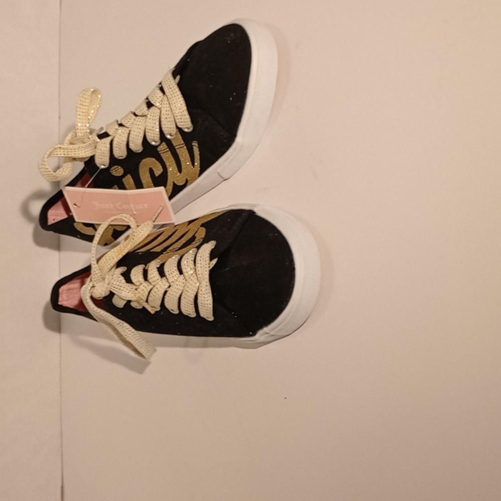 Juicy Couture Black Silver Briella Sneaker - Picture 1 of 7